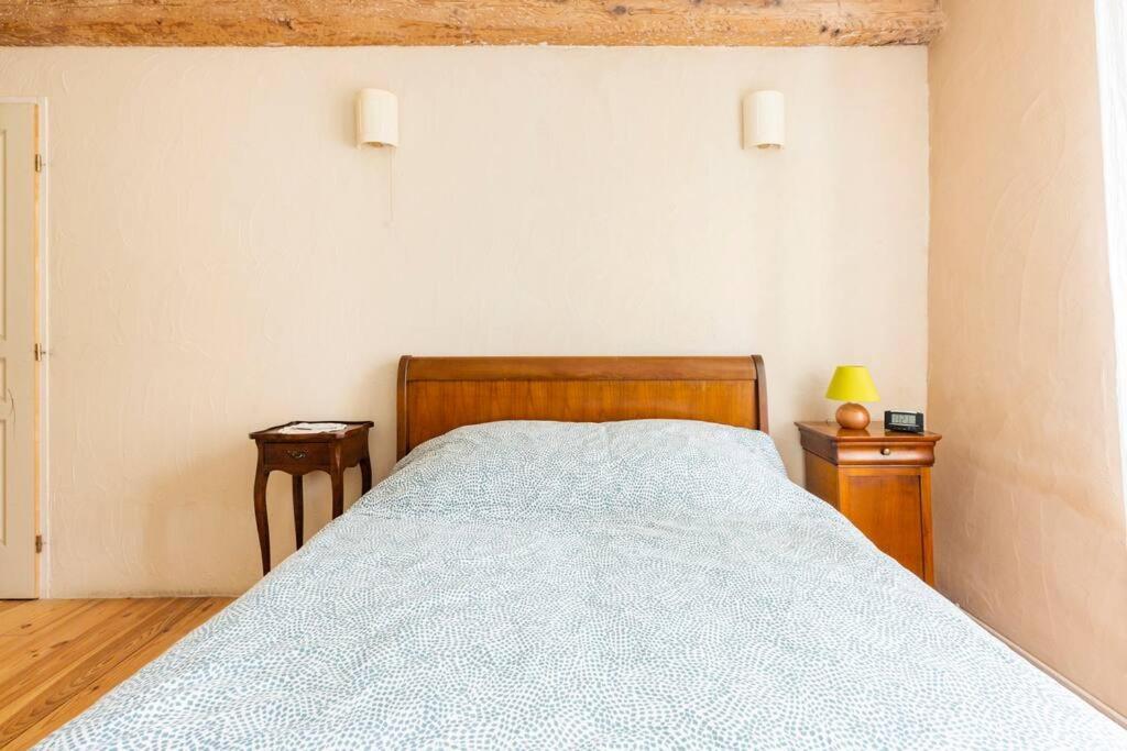 Chambre Double Cosy - Gite De La Louve Fougax-et-Barrineuf Exterior foto
