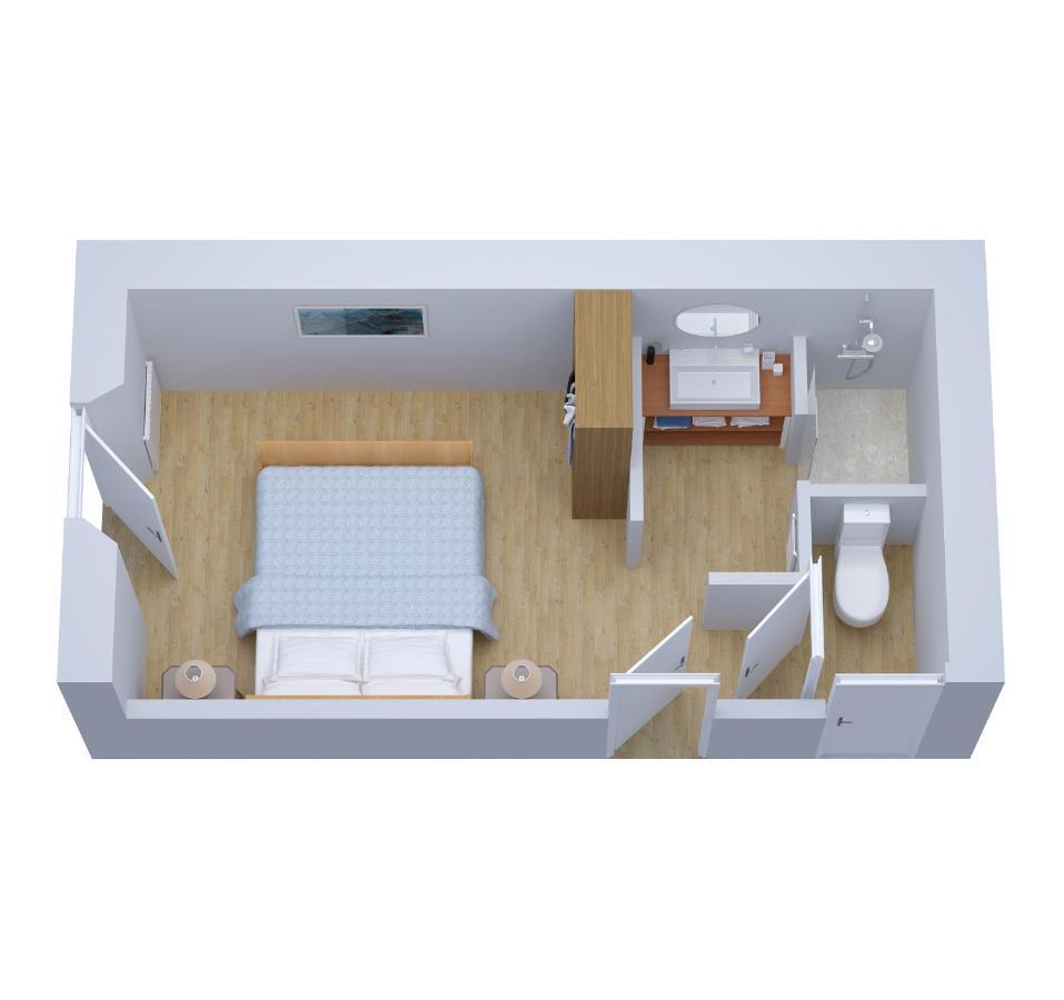 Chambre Double Cosy - Gite De La Louve Fougax-et-Barrineuf Exterior foto